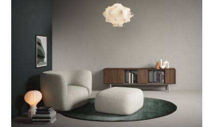 Pouf -BLOSSOM-Novamobili- Personnalisable avec plusieurs couleurs