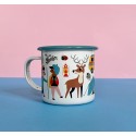 Enamel mug CAMPING - OMM Design - Petit Toi Lausanne