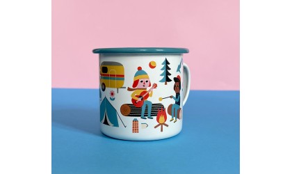 Enamel mug - Camping Lover