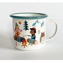 Enamel mug CAMPING - OMM Design - Petit Toi Lausanne