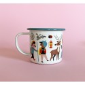 Enamel mug CAMPING - OMM Design - Petit Toi Lausanne
