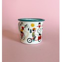 Enamel mug BIKE - OMM Design - Petit Toi Lausanne