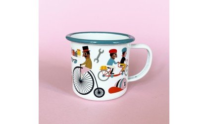 Enamel mug - Bike lover