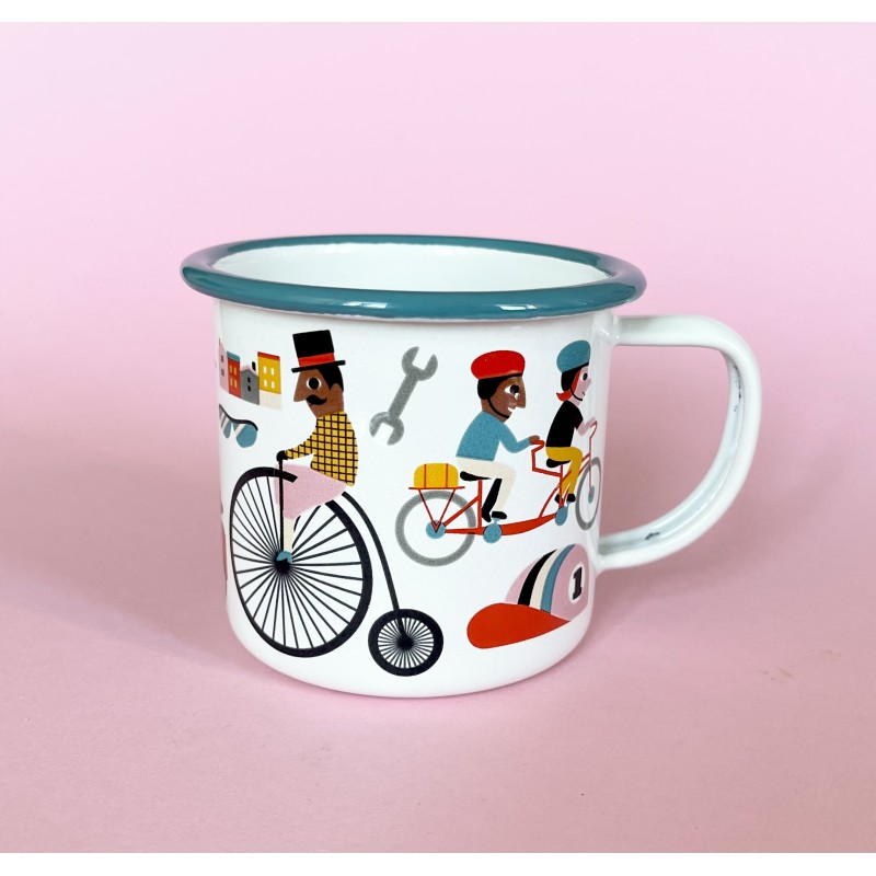 Tasse-émail-Bike-lover