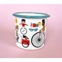 Enamel mug BIKE - OMM Design - Petit Toi Lausanne