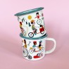 Tasse en émail VELO  - OMM Design - Petit Toi Lausanne