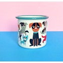 Enamel mug DOG - OMM Design - Petit Toi Lausanne