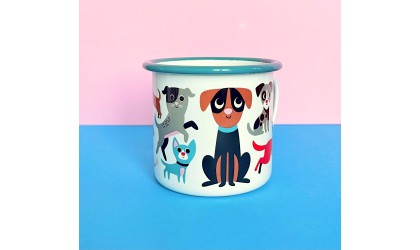 Tasse-émail-ENFANT-Chien-OMM-design