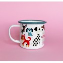 Enamel mug DOG - OMM Design - Petit Toi Lausanne