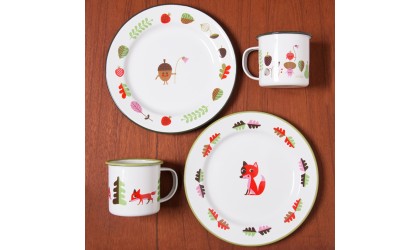 Enamel mug FOX - OMM Design - Petit Toi Lausanne