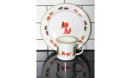 Enamel mug FOX - OMM Design - Petit Toi Lausanne