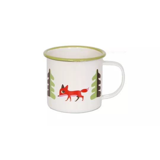Enamel mug FOX - OMM Design - Petit Toi Lausanne