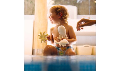 Jouet de bain pour bébé - Walter la baleine - OLI & CAROL - Petit Toi