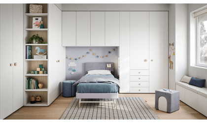 Customised kid's room with made-to-measure furniture | Nidi - Petit Toi | Lausanne