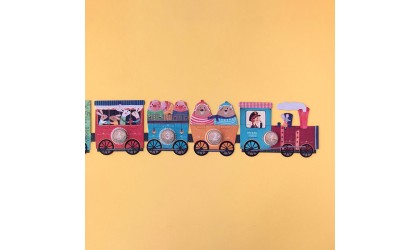 Puzzle and wooden game - My little train