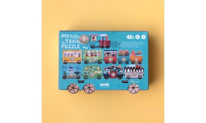 Puzzle and wooden game - My little train