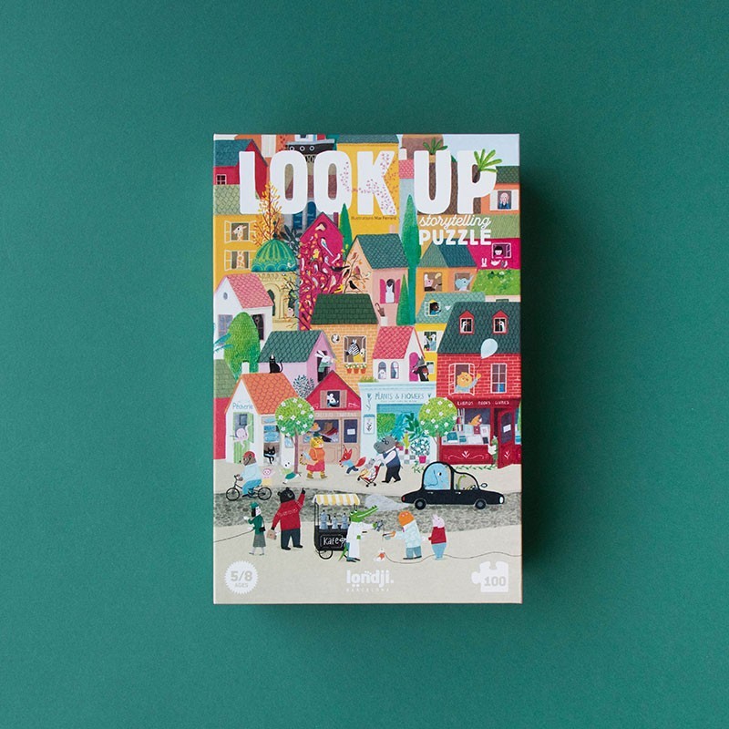 Puzzle 100-piece for children and observation game - Look Up - Londji