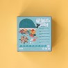 Jeu de créativité pour enfants : La baleine et les poissons