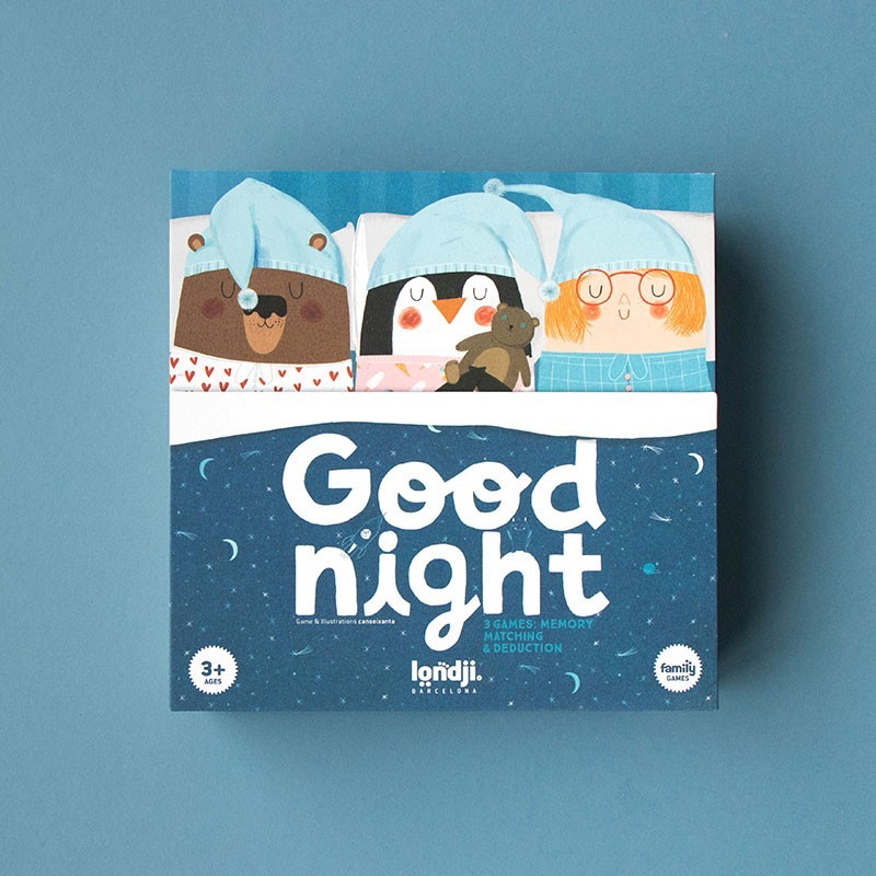 3 jeux pour enfants Good Night – Londji Bonne nuit !