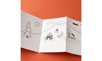 Activité timbres en bois Calming Stamps – Villages – Londji