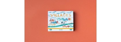 Activité timbres en bois Calming Stamps – Villages – Londji