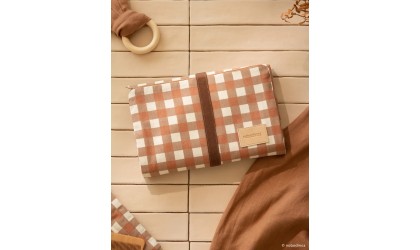 changing pad - hyde park - terracotta - nobodinoz - lausanne