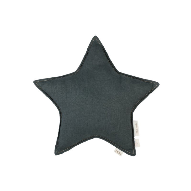 star - cushion - green blue - nobodinoz - lausanne star - cushion - green blue - nobodinoz - lausanne