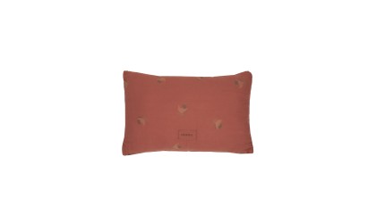 Rectangular Cushion Wabi-Sabi blossom rosewood Nobodinoz Petit-Toi