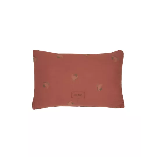 Rectangular Cushion Wabi-Sabi blossom rosewood Nobodinoz Petit-Toi