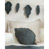 gardland - french linen . leaf - green blue - nobodinz - lausanne