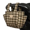 Hyde park stroller organizer bag - GREEN CHECKS ¦ NOBODINOZ