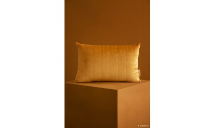 Velvet cushion AKAMBA - Farniente Yellow – Nobodinoz