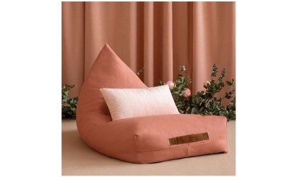 Velvet cushion AKAMBA - Bloom Pink