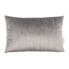 Velvet cushion AKAMBA - Slate grey  – Nobodinoz