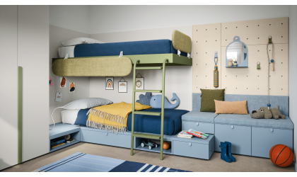 Custom Children's Bedroom : Nidi Furniture - Petit Toi Lausanne