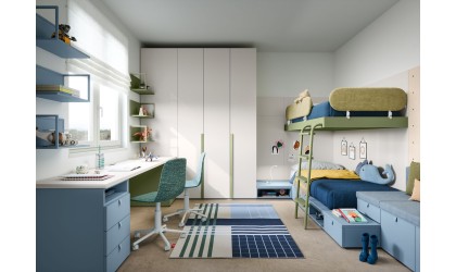 Custom Children's Bedroom : Nidi Furniture - Petit Toi Lausanne