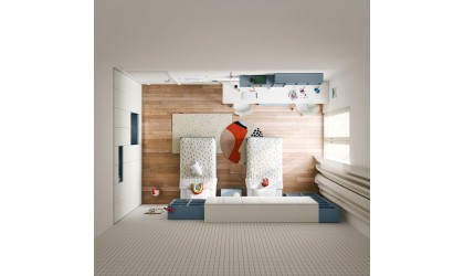 Custom Children's Bedroom : Nidi Furniture - Petit Toi Lausanne