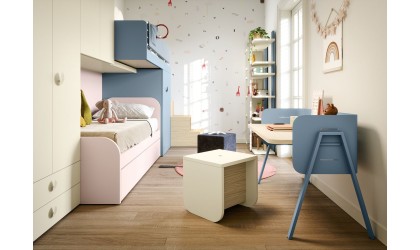 Custom Children's Bedroom : Nidi Furniture - Petit Toi Lausanne