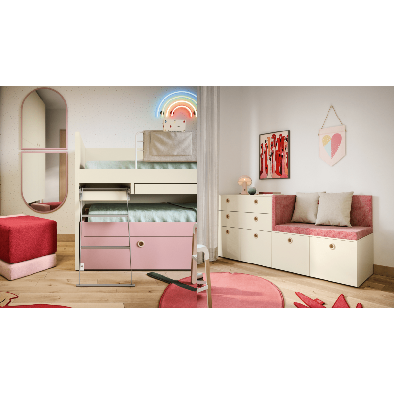Custom Children's Bedroom : Nidi Furniture - Petit Toi Lausanne