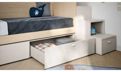 Customized Teenage Bedroom : Nidi Italian Furniture -  Lausanne