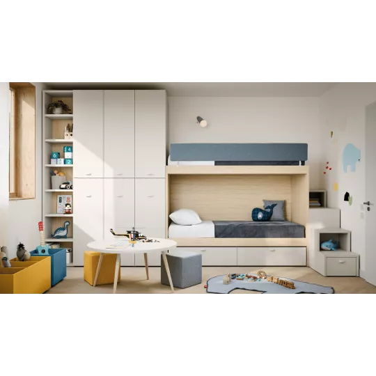 Customized Teenage Bedroom : Nidi Italian Furniture - Lausanne