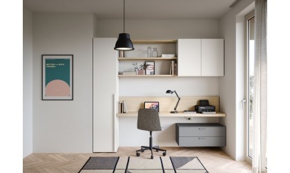 Customized Teenage Bedroom : Nidi Italian Furniture -  Lausanne