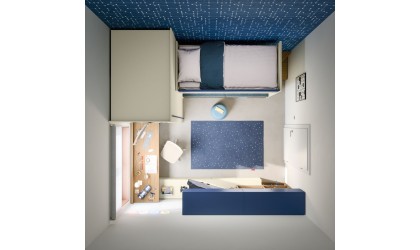 Customized Teenage Bedroom : Nidi Italian Furniture -  Lausanne