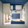 Customized Teenage Bedroom : Nidi Italian Furniture -  Lausanne