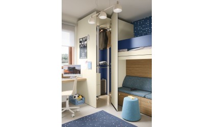 Customized Teenage Bedroom : Nidi Italian Furniture -  Lausanne