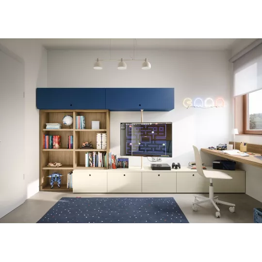 Customized Teenage Bedroom : Nidi Italian Furniture - Lausanne