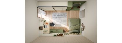 Customized Teenage Bedroom : Nidi Italian Furniture -  Lausanne