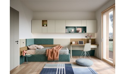 Customized Teenage Bedroom : Nidi Italian Furniture -  Lausanne