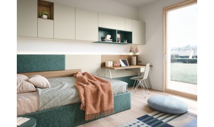 Customized Teenage Bedroom : Nidi Italian Furniture -  Lausanne