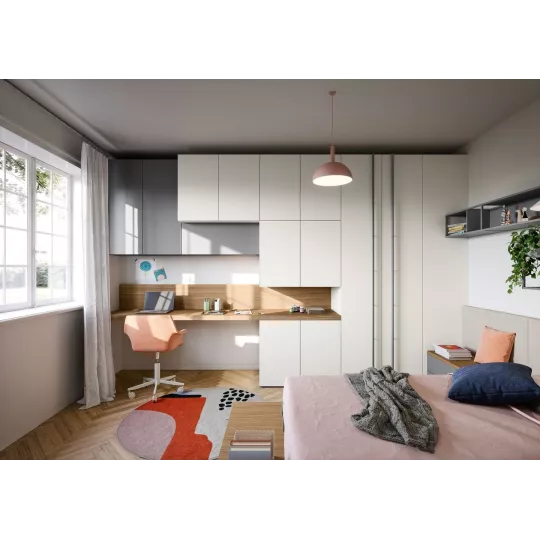 Customized Teenage Bedroom : Nidi Italian Furniture - Lausanne